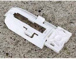 Technic Wheel Holder 7 x 3: {бял}