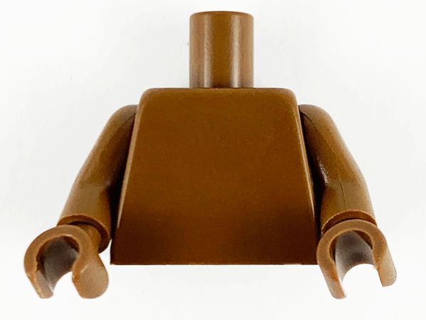 Torso Plain / (Same Color) Arms / (Same Color) Hands: {земно оранжев}