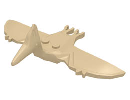 Dinosaur Pteranodon: {тухлено жълт}