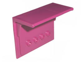 Scala Wall Shelf 6 x 3 x 4: {ярко червеникаво-виолетов}