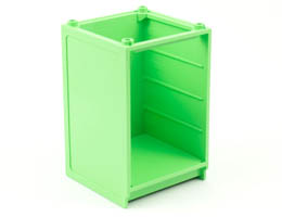 Scala Dresser without Top: {умерено зелен}