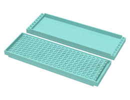 Scala Bed 24 x 8: {светло синьо-зелен}