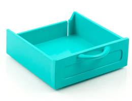 Scala Small Drawer: {умерено синьо-зелен}