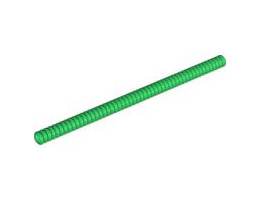 Hose, Ribbed 7mm D. 17L: {тъмно зелен}