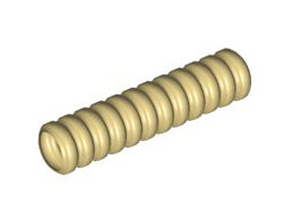 Hose, Ribbed 7mm D. 4L: {тухлено жълт}