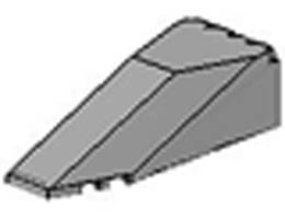 Windscreen 10 x 4 x 2 1/3 Canopy: {сив}