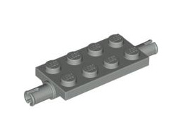 Окачване 2X4 с щракалка: {сив}