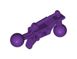 Technic, Ball Joint 2 x 7 with 2 Ball Joints: {ярко виолетов}