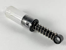 Technic, Shock Absorber 10L Damped - Normal Spring: {прозрачен}