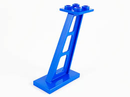 Опора 2X4/2X2, наклонена : {ярко син}