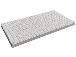 Scala Baseplate 44 x 22 with 4 Holes : {бял}