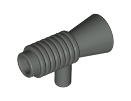 Минифигурка, / мегафон /: {тъмно сив}