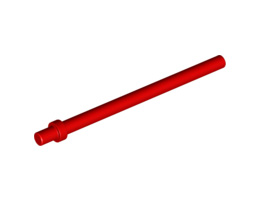 Стълб Ø3.18 X 53: {ярко червен}