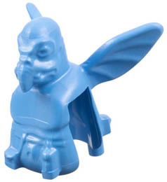 Minifigure, Head Modified SW Watto Plain: {умерено син}