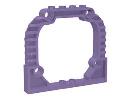 Brick, Arch 1 x 8 x 6 (Portal): {пясъчно виолетов}