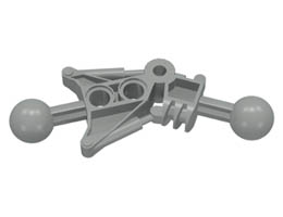 Bionicle Toa Leg: {сив}