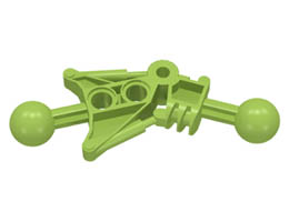 Bionicle Toa Leg: {ярко жълто-зелен}