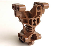 Bionicle Body Torso Trunk Gearbox: {земно оранжев}