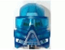 Bionicle Mask Kaukau: {прозрачно син}
