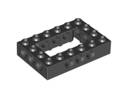 4X6 тухличка Ø 4,85 : {черен}