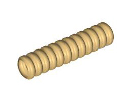 Hose, Ribbed 7mm D. 4L: {златно мастило}