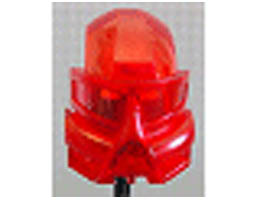 Bionicle Mask Kaukau: {прозрачно червен}