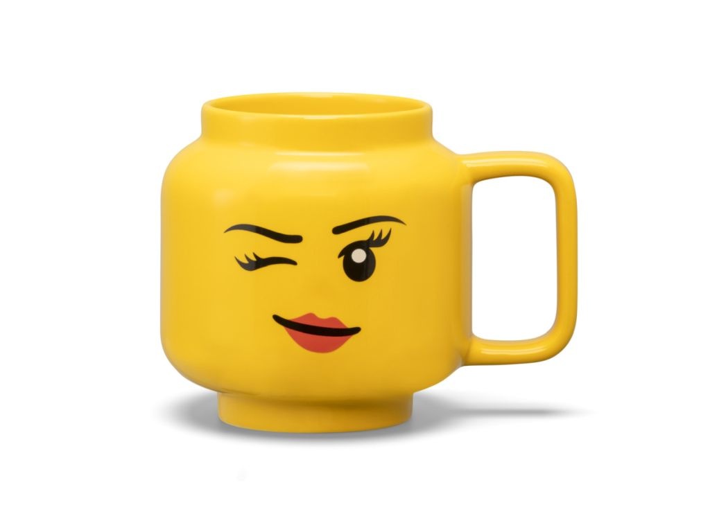 LEGO® керамична чаша - Намигащо момиче (голяма), 500 мл – ПРИСПОСОБЛЕНИЯ
