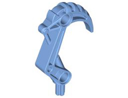 Bionicle Claw Hook with Axle: {умерено син}