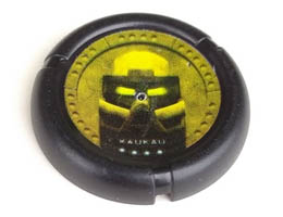 Bionicle Bamboo Disk with Kaukau Mask Pattern: {черен}