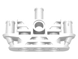 Bionicle Tohunga Torso: {бял}
