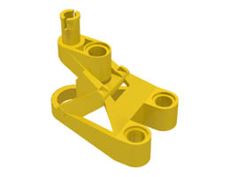 Bionicle Tohunga Foot: {ярко жълт}