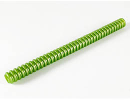 Hose, Ribbed 7mm D. 12L: {метално зелен}