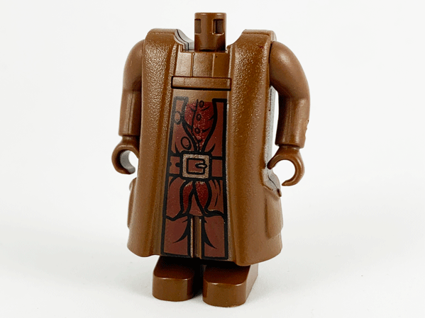 Body Giant, HP Hagrid, Shirt and Belt Pattern - with Arms and Hands: {земно оранжев}