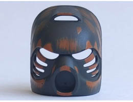 Bionicle Mask Hau with Infected Pattern: {черен}