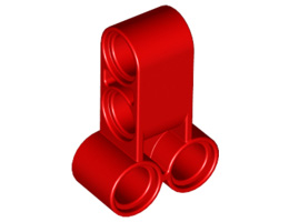 Технически кръстат блок 2X3: {ярко червен}