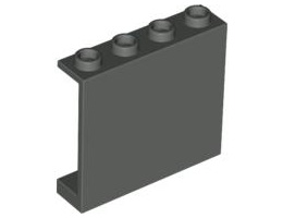 Стенен елемент 1X4X3: {тъмно сив}