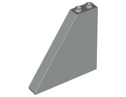 Покривна плочка 1X6X5: {сив}
