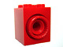 Turntable 2 x 2 x 2 Side Facing Locking: {ярко червен}