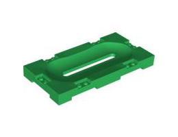 Sports Field Section 8 x 16 with Horizontal Slot: {тъмно зелен}