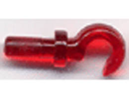 Hand Pirate Hook: {прозрачно червен}