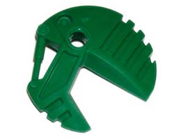 Bionicle Weapon 5 x 5 Shield with Wrench: {тъмно зелен}