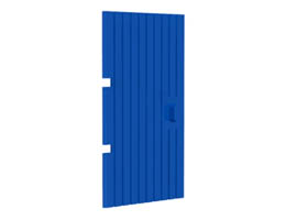 Door 1 x 4 x 6: {ярко син}