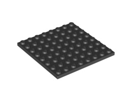 Плочка 8X8: {черен}