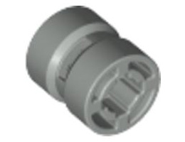 Wheel 8mm D. x 9mm (for Slicks), Hole Round for Wheels Holder Pin : {сив}
