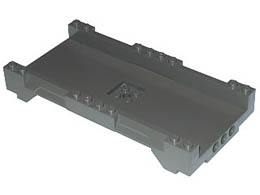 Track System, Straight Track 16 x 8 x 2: {тъмно сив}