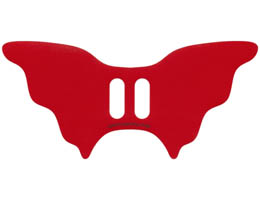 Plastic Part for Sets 3615 / 9131 - Duplo Dragon Wings: {ярко червен}