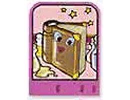 Story Builder Pink Palace Card with Book Pattern: {ярко пурпурен}