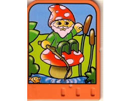 Story Builder Happy Home Card with Elf on Mushroom Pattern: {ярко оранжев}