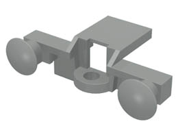 Train Buffer Beam: {сив}
