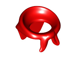 Шал : {ярко червен}